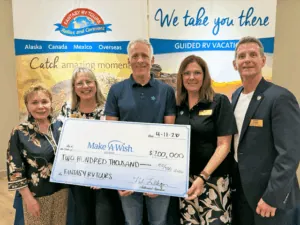 Fantasy RV Tours Raises Record-Breaking $200K for Children's Charity