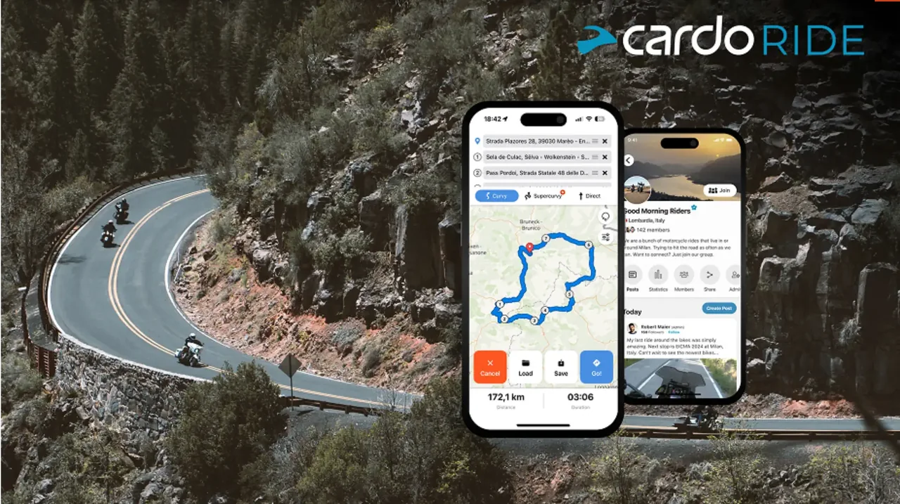 Motorcycle Riding Gets a Major Overhaul with Cardo Ride