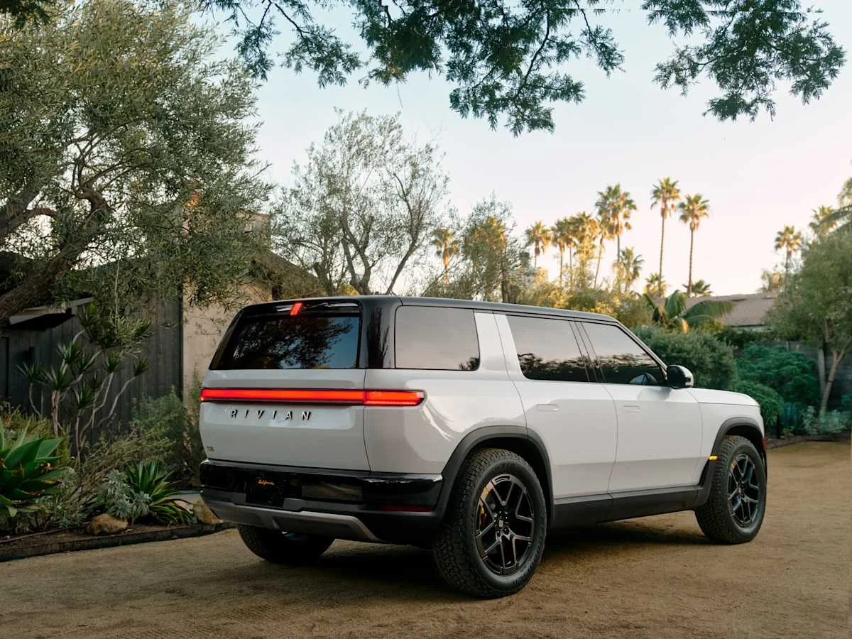 Rivian Fast EV Chargers Bring Renewable Energy to California