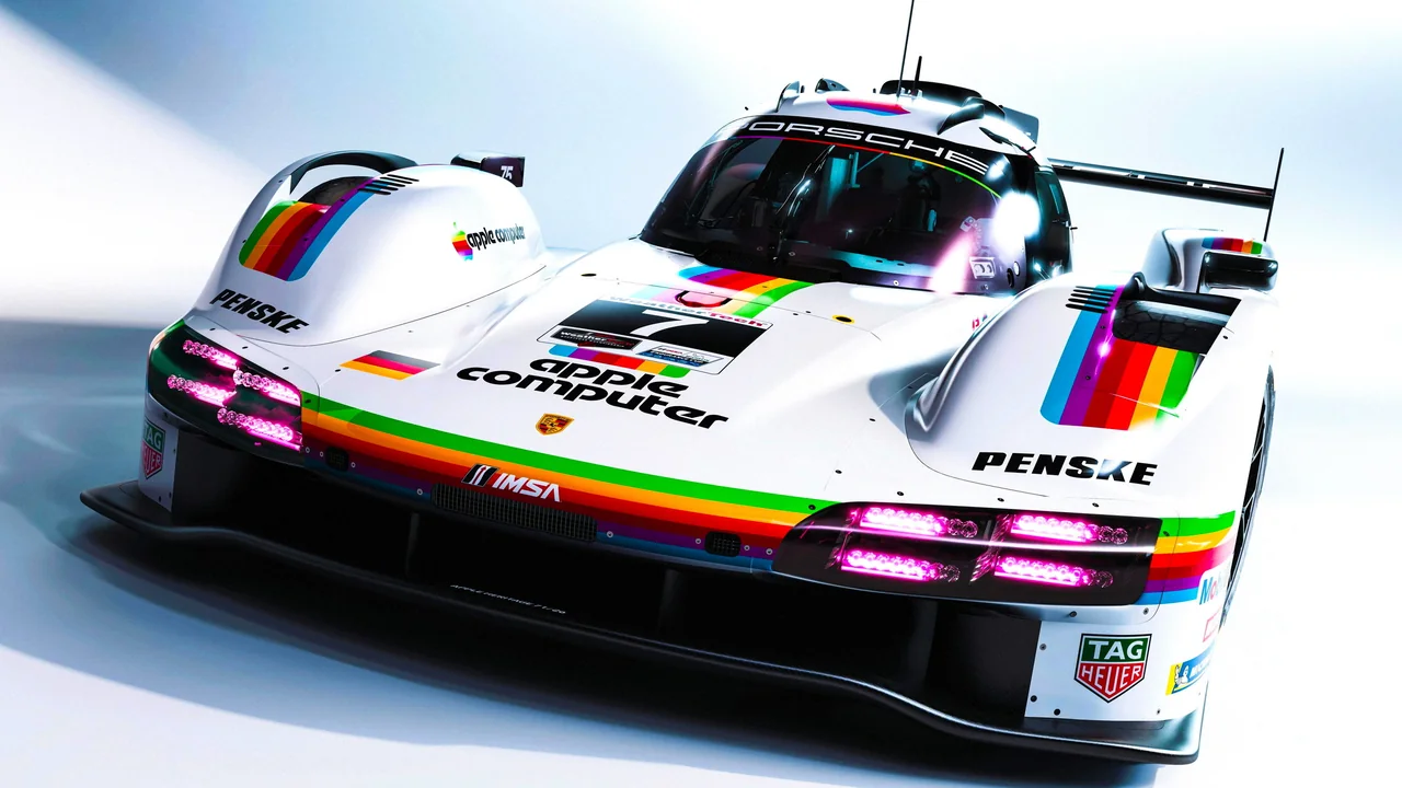Porsche Revs Up 75 Years of Racing with Retro Apple Tribute