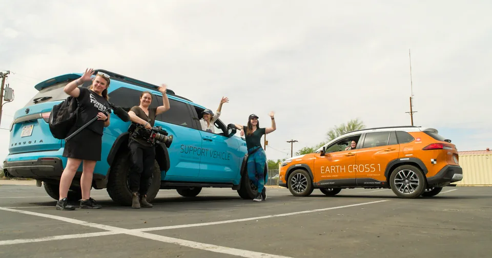 Alyssa Carson Embarks on Cross-Country Journey in Toyota Earth Cross 1 - image 2