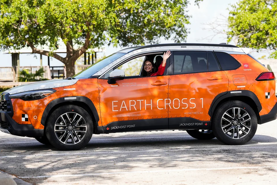 Alyssa Carson Embarks on Cross-Country Journey in Toyota Earth Cross 1 - image 3