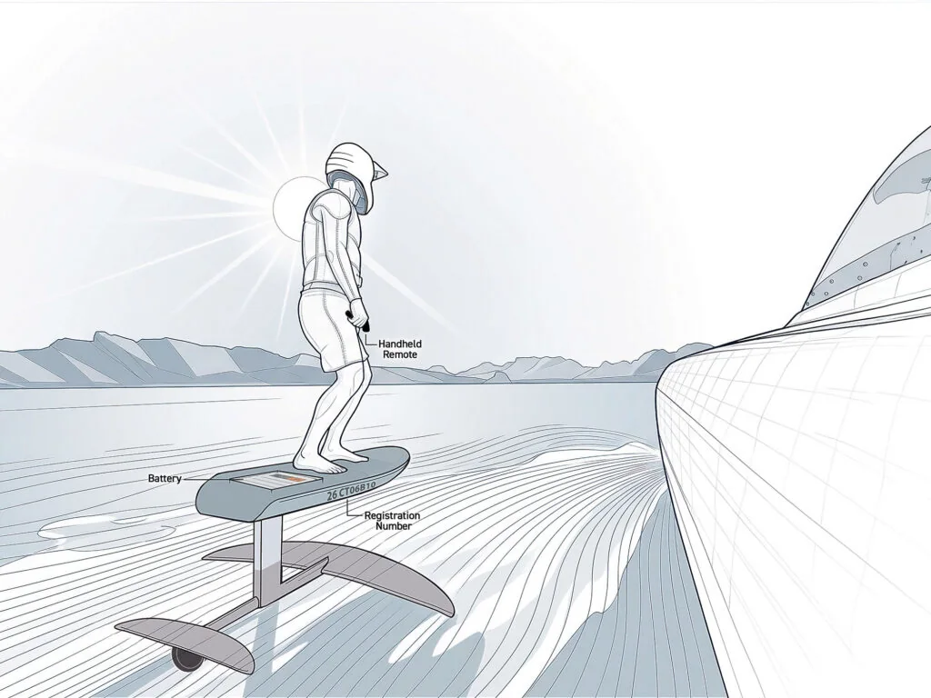 ABYC Standardizes Safety for Electric Foil Boats