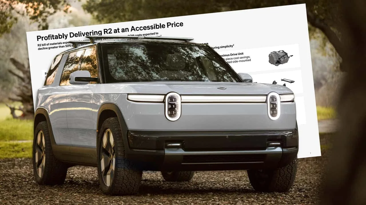 Rivian Reduces R2S Production Costs by Half