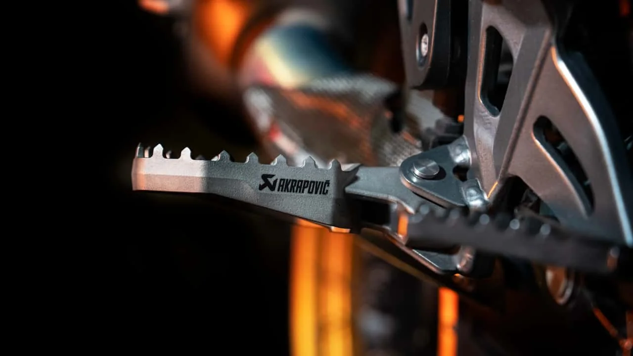 MotoGP-Grade Footpegs on ADV Bikes