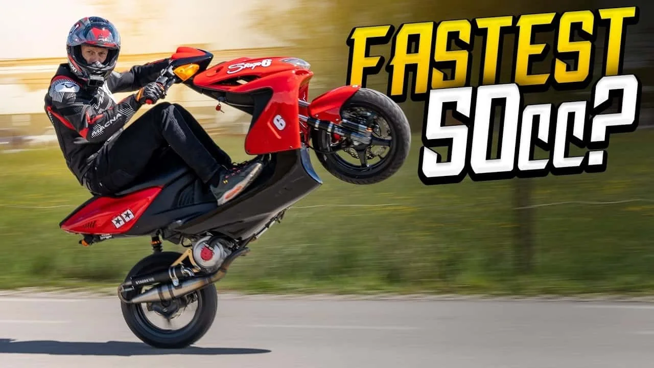 KTM Stunt Rider Turns First Scooter into High-Flying Wheelie Machine