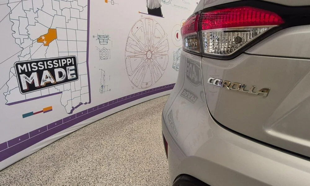 Toyota Corolla Takes Center Stage in Mississippi Made Museum Exhibit