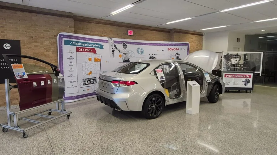 Toyota Corolla Takes Center Stage in Mississippi Made Museum Exhibit - image 2