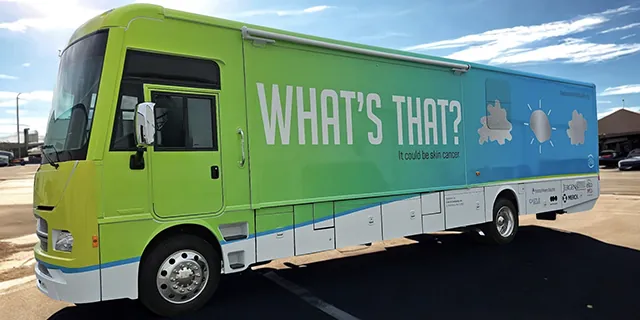 Avery Dennison Wraps Mobile Skin Cancer Screening RV