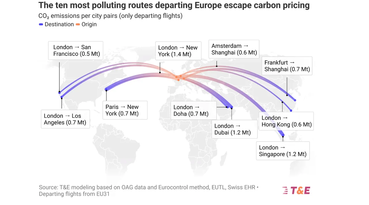 Ryanair's Emissions Skyrocket Amid Europe's Aviation Boom