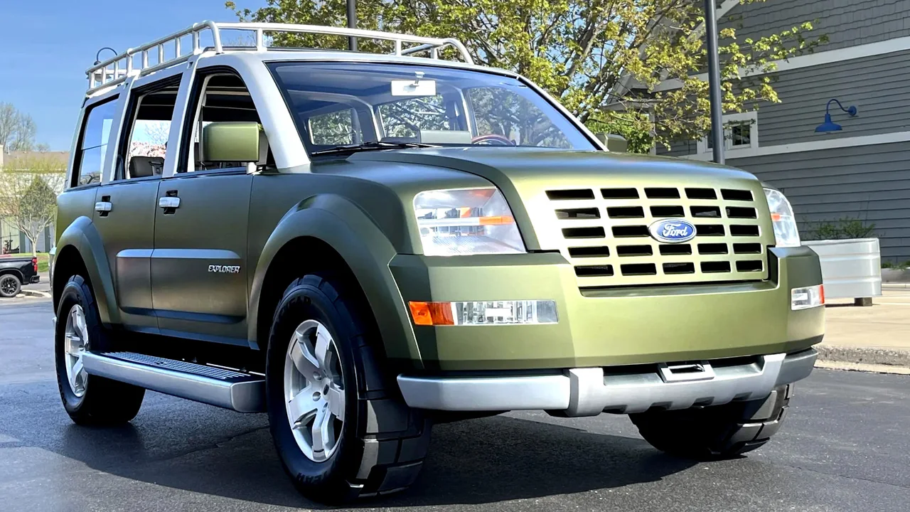 Vintage Ford Explorer Concept Hits Market
