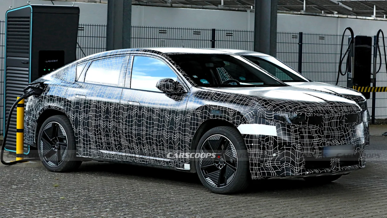 BMW's Sleek New iX4 Electric Coupe Could Beat Its Sibling