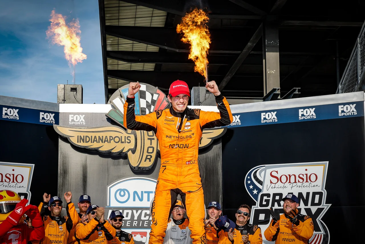 Lundgaard Brings Arrow McLaren Its First Indy Win