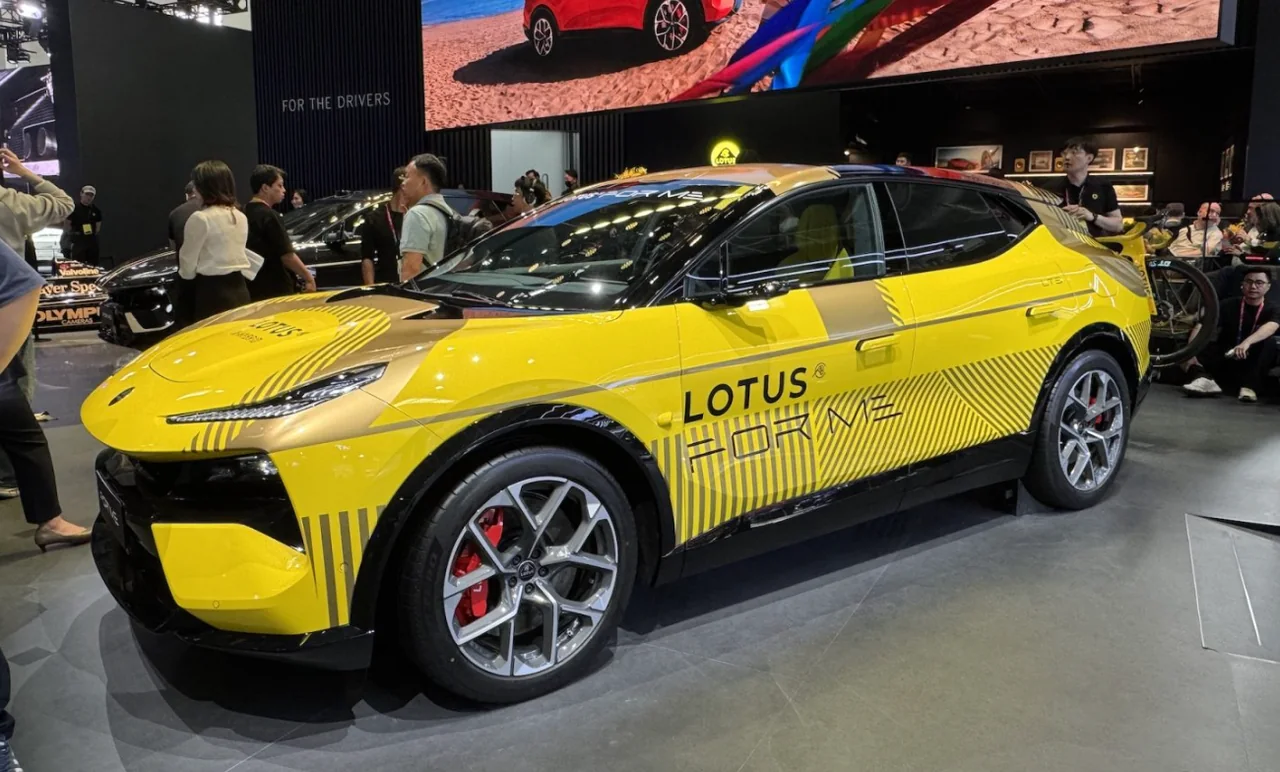 Lotus Delivers First Batch Of EVs To Canada