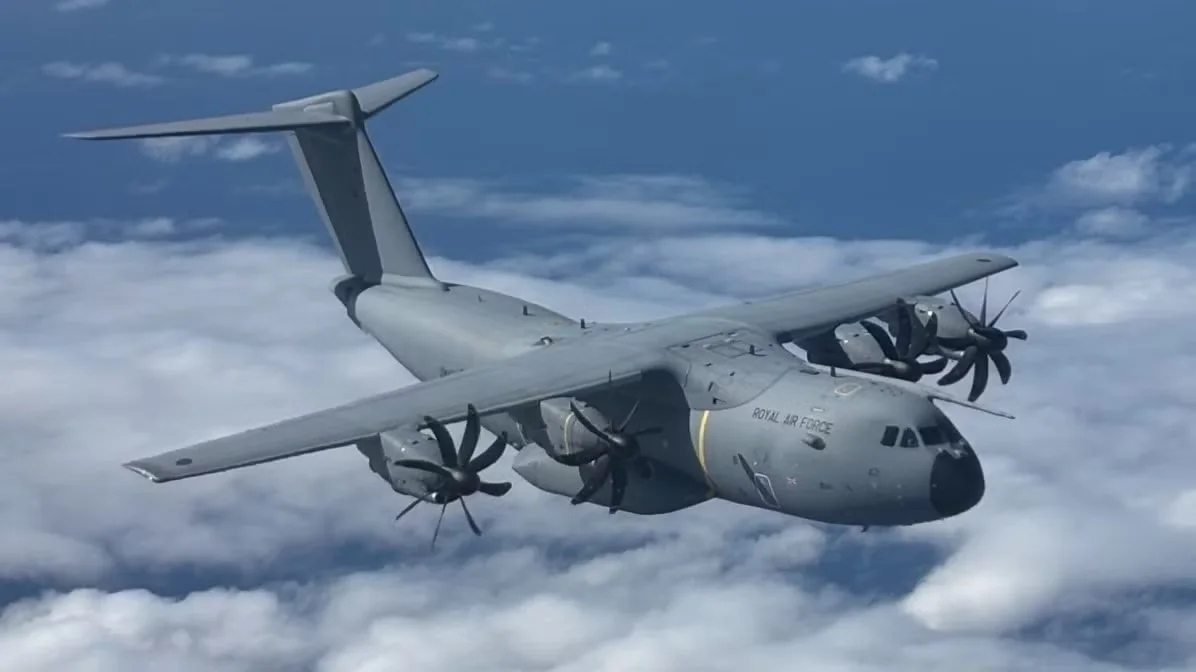 RAF Airdrops Medics To World's Most Remote Island