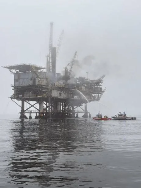 Fire Breaks Out on California Gas Platform During Decommissioning