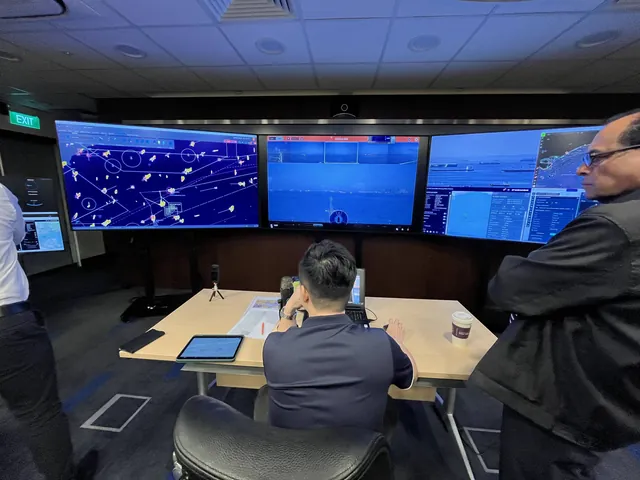 Autonomous Nav System Trial at Singapore Port