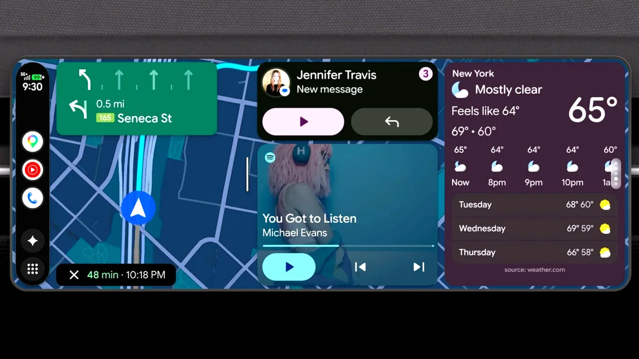 Android Auto Gets Fresh Look And New Features