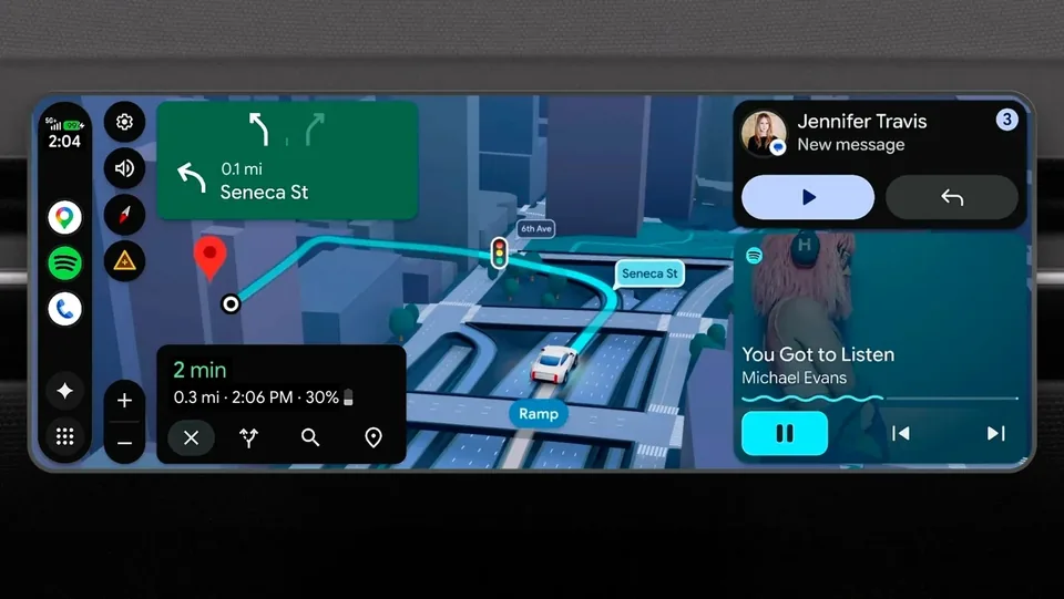 Android Auto Gets Fresh Look And New Features - image 2