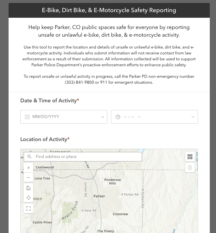 Parker Police Crack Down on Unsafe E-Motorcycle Use - image 2