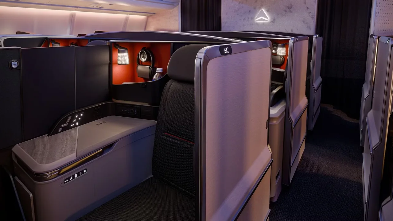 Delta Unveils Luxury 'Mini First Class' Seating