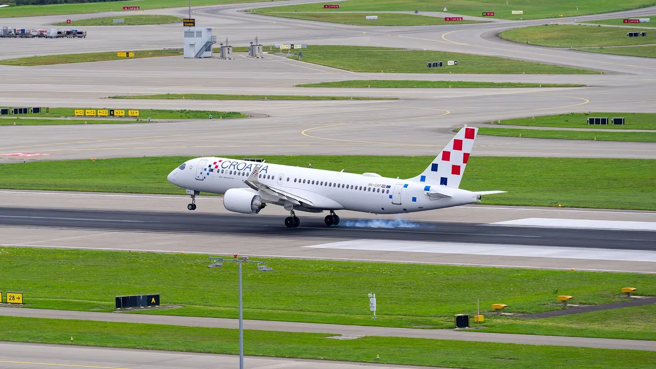 Airbus A220 Makes Dramatic Runway Excursion After Aborted Takeoff