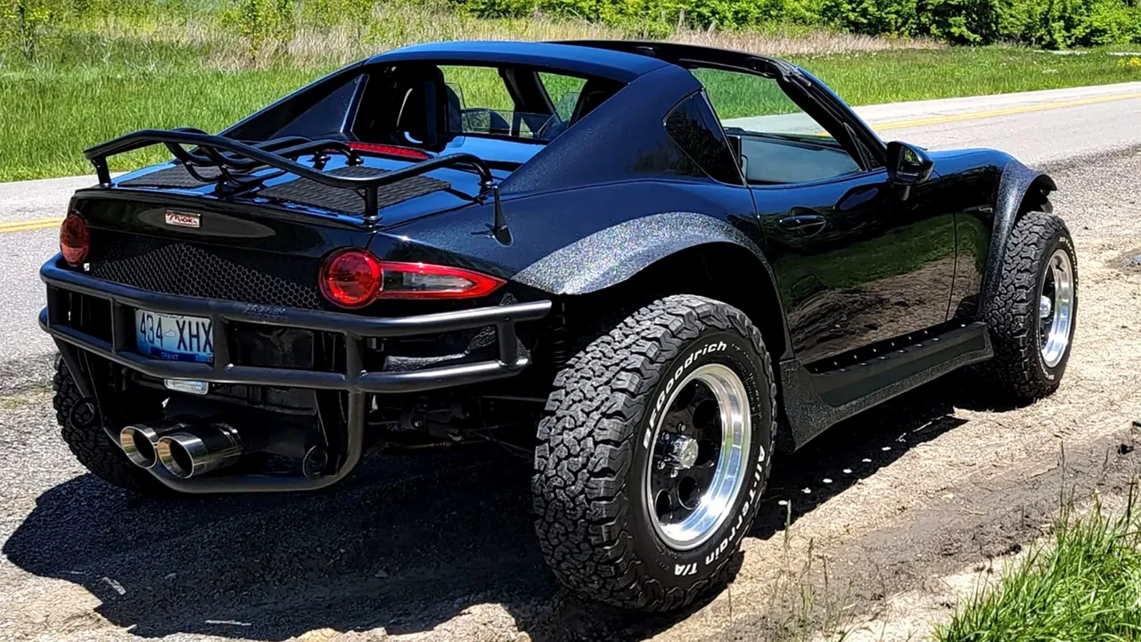 Miata Takes Off-Road by Storm