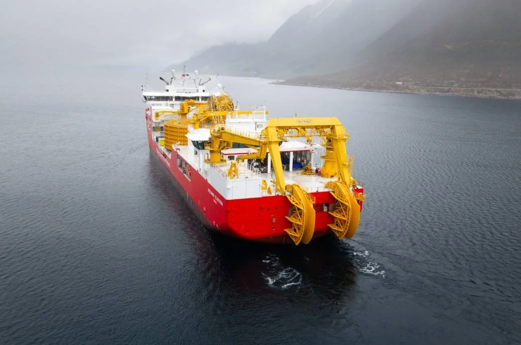 Ulstein Delivers Cable Layer Newbuild to Nexans