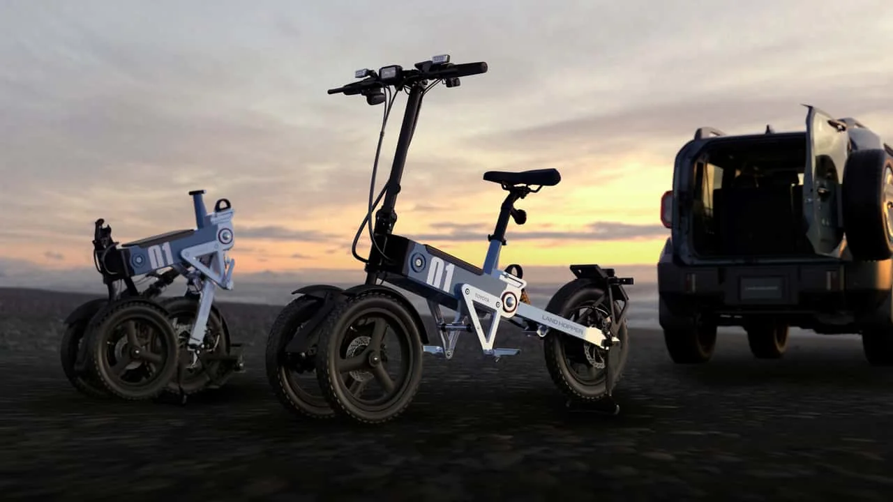 Toyota Unveils Off-Road Electric Scooter That Fits in Your SUV