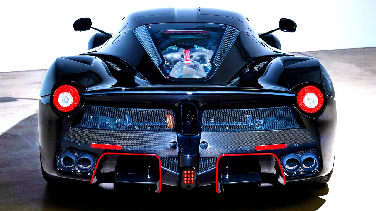 Rare Ferrari LaFerrari Hypercar Sells for Record-Breaking Price