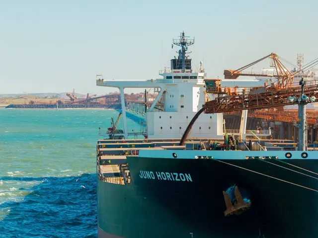 Iron Ore Milestone Shipment Celebrated