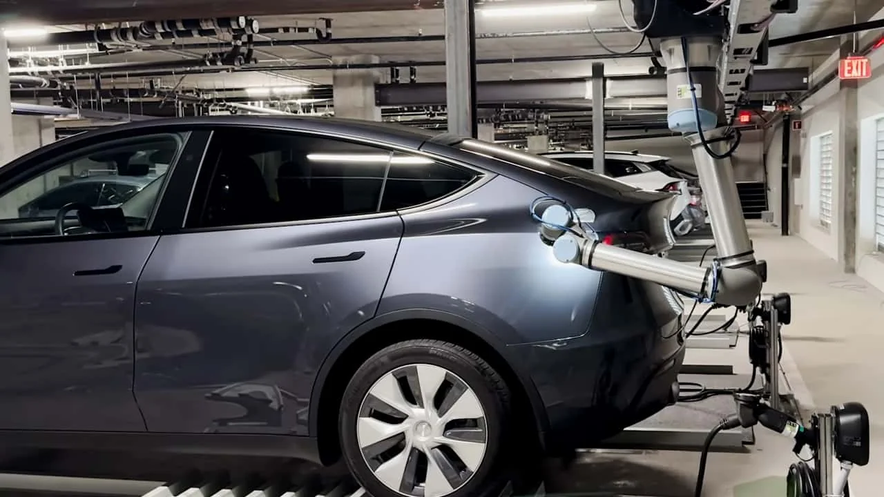 Automated EV Charging Revolutionizes Parking Experience