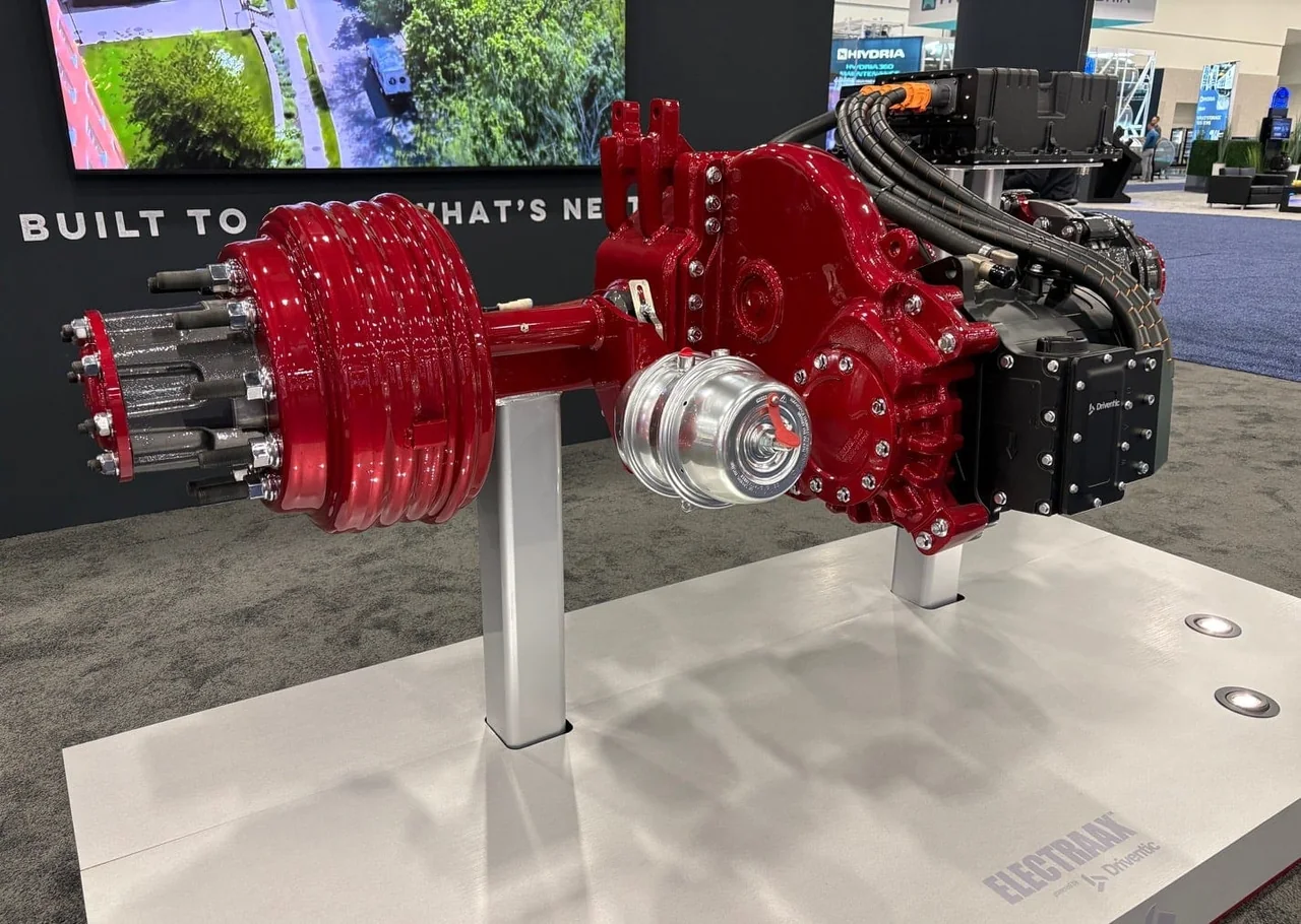 Hendrickson Unveils Electraax E-Axle for Medium-Duty Electric Trucks