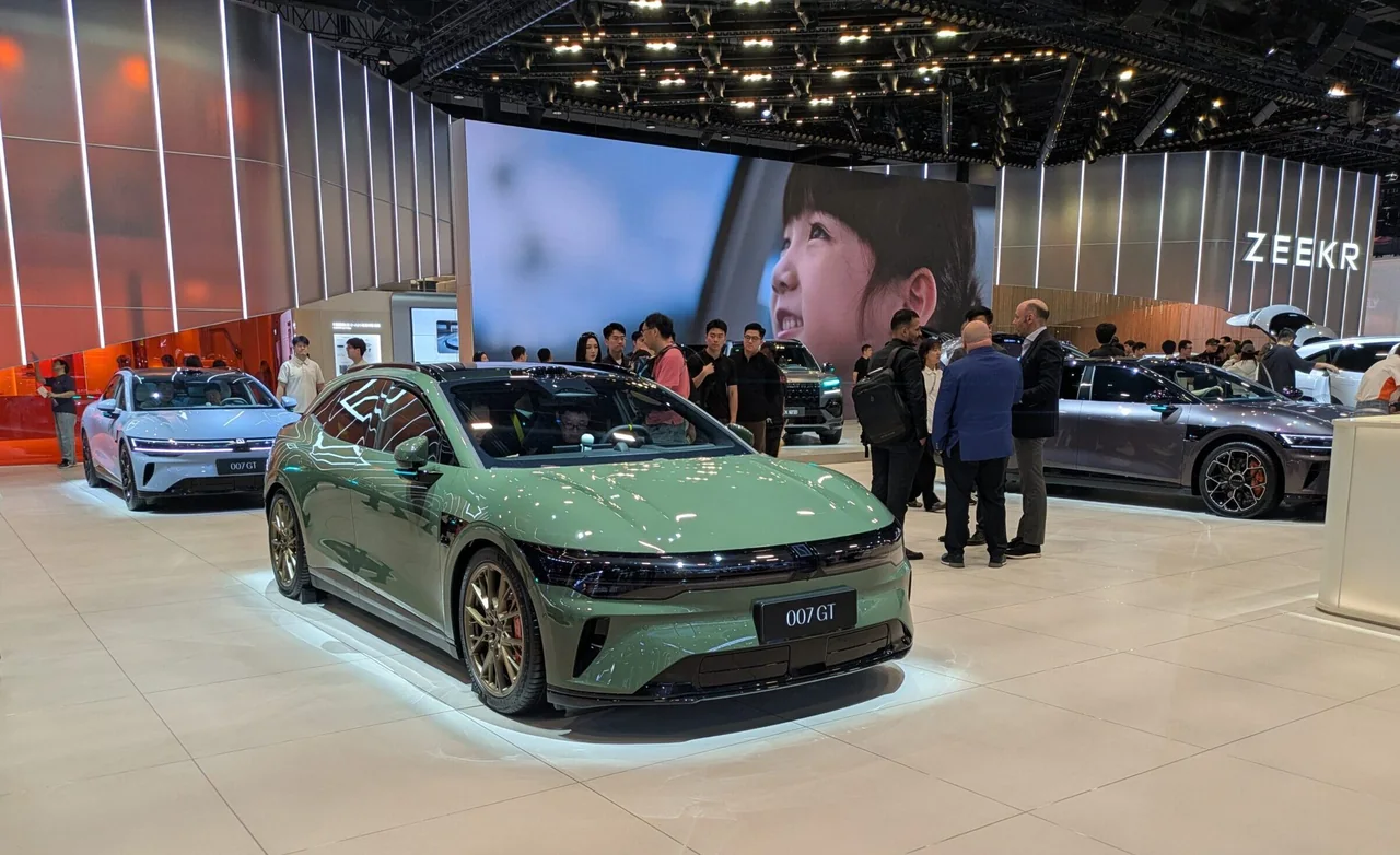 Geely EV Sales Slow Down in April