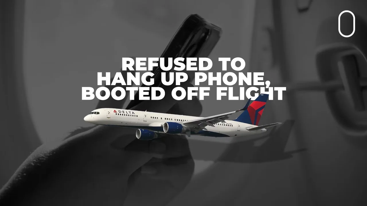 Aircraft Grounded After Passenger Refuses To End Phone Call