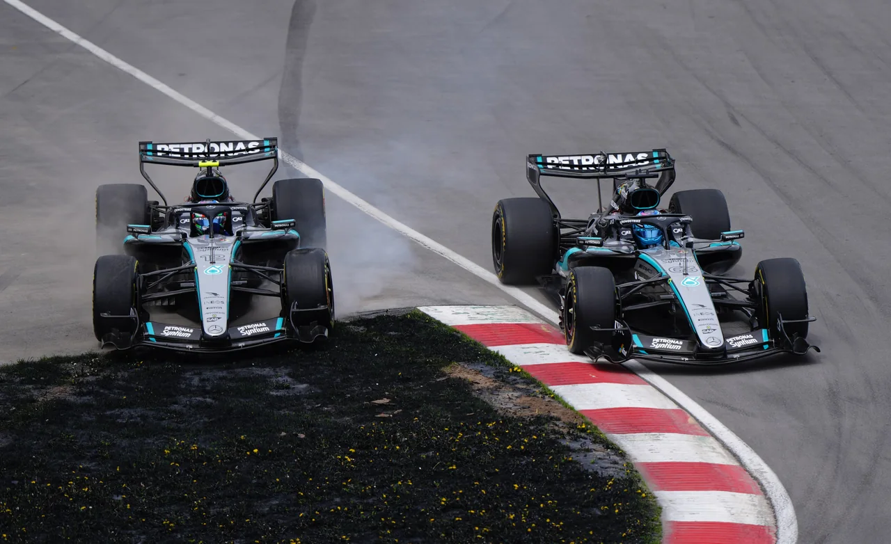 Formula 1 Title Rivals Clash on Track