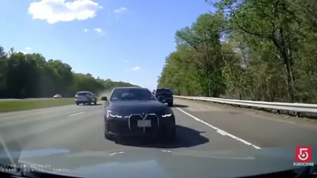 BMW Driver's Wrong-Way Crash Leaves Trail of Destruction