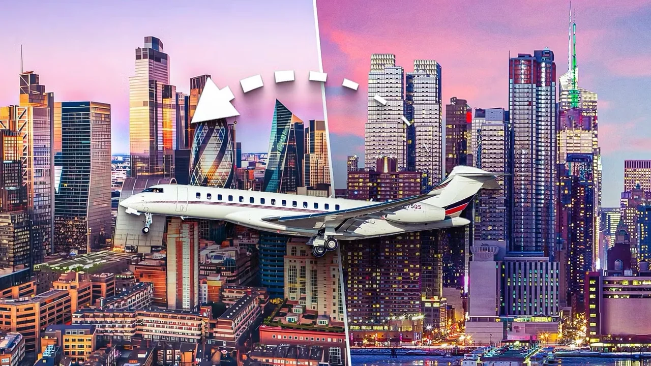 Private Jet Charter Costs Soar Between New York and London