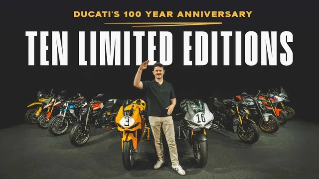 Ducati Celebrates Century with Limited-Edition Ultra-Special Models