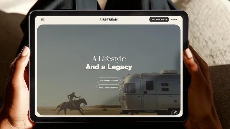 Airstream Redesigns Website for Modern Era - image 2
