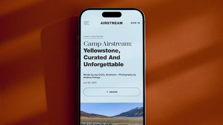 Airstream Redesigns Website for Modern Era - image 3