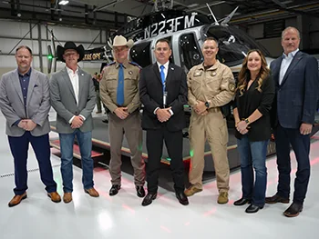 Bell Delivers New Helicopter to Texas Department of Public Safety