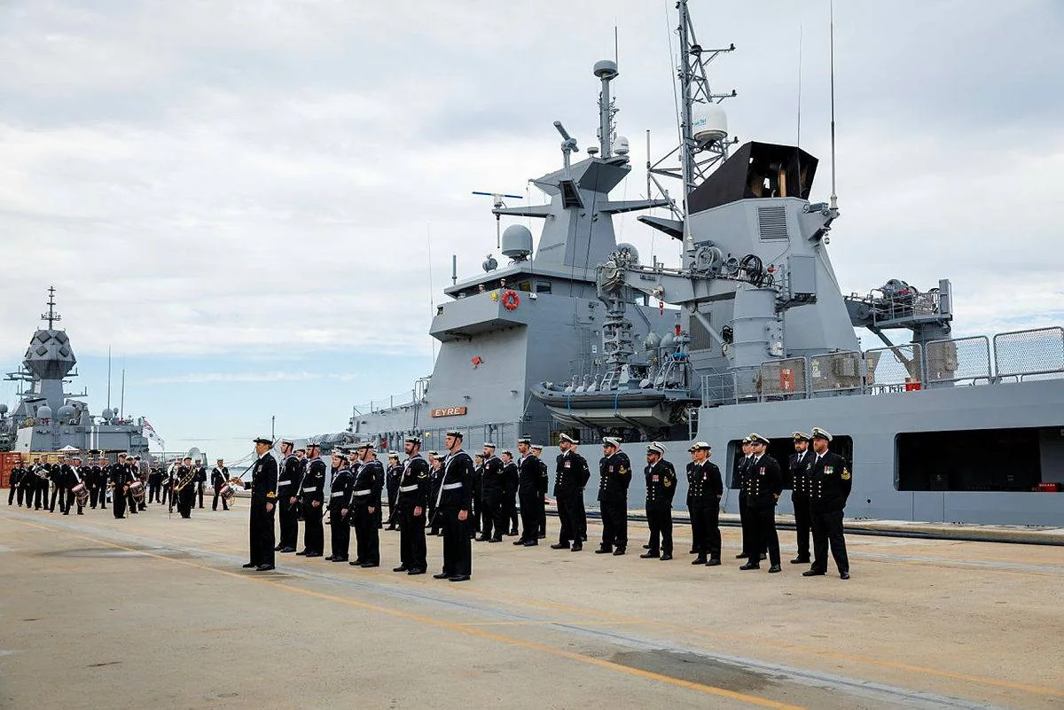 Australia Unveils New Navy Ship