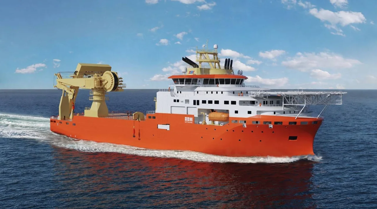 Deepwater Vessel to Support Ocean Infrastructure Projects