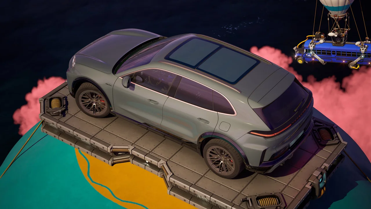 Porsche Takes Fortnite by Storm with Cayenne EV Launch