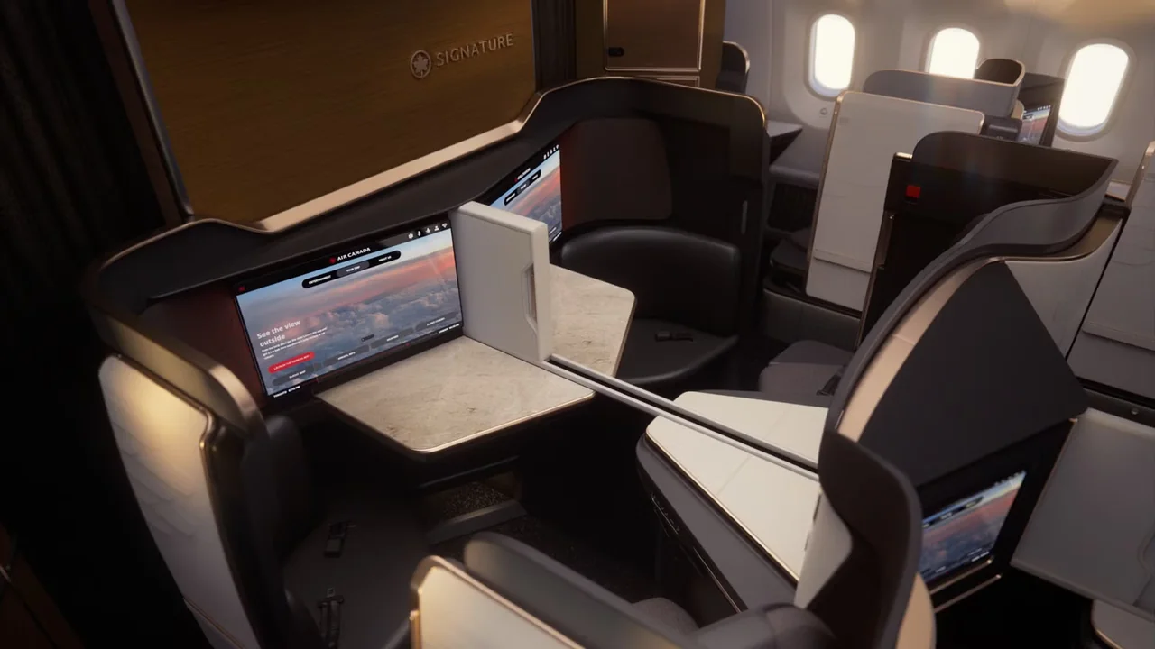 Air Canada Retrofits Boeing 777s with New Business Class Suites