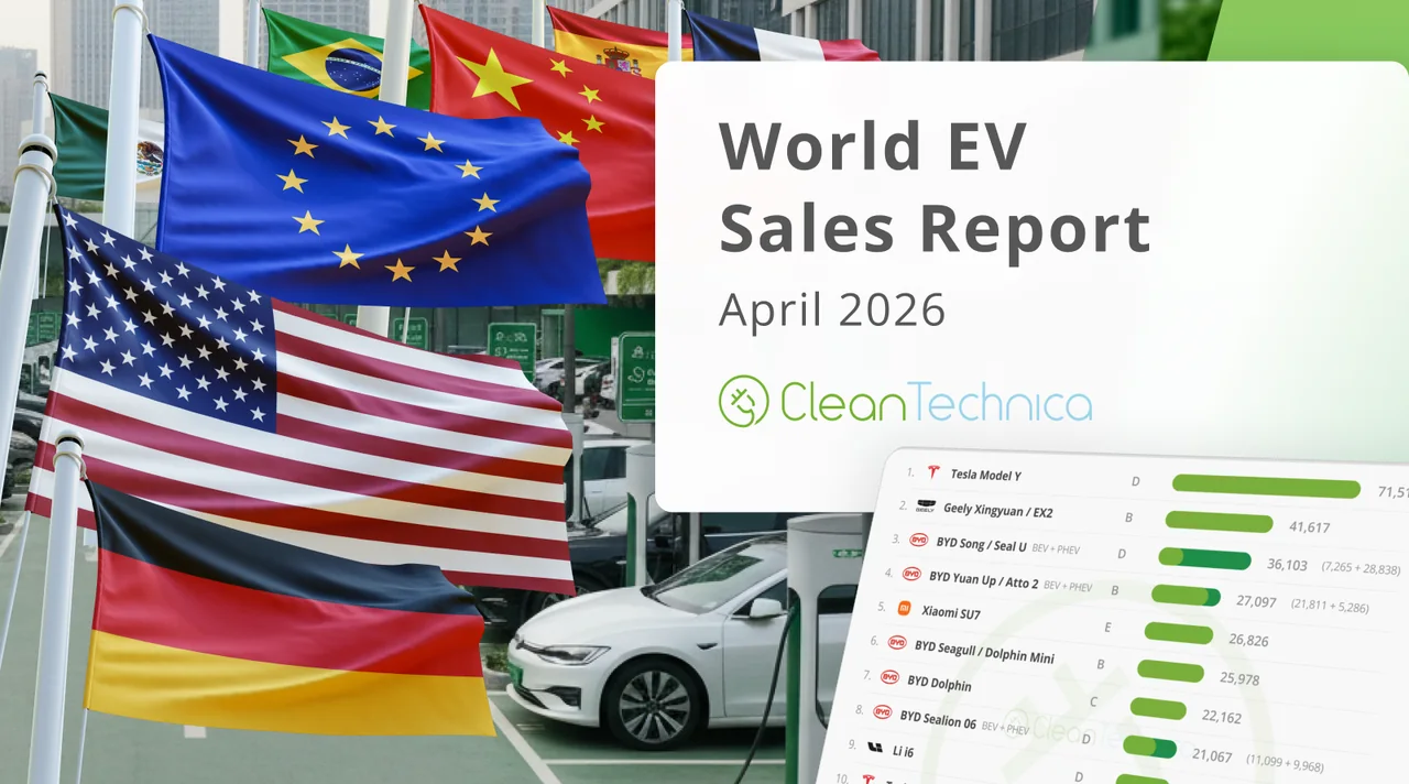 Electric Vehicles Soar Past 1 Million Units Sold Globally