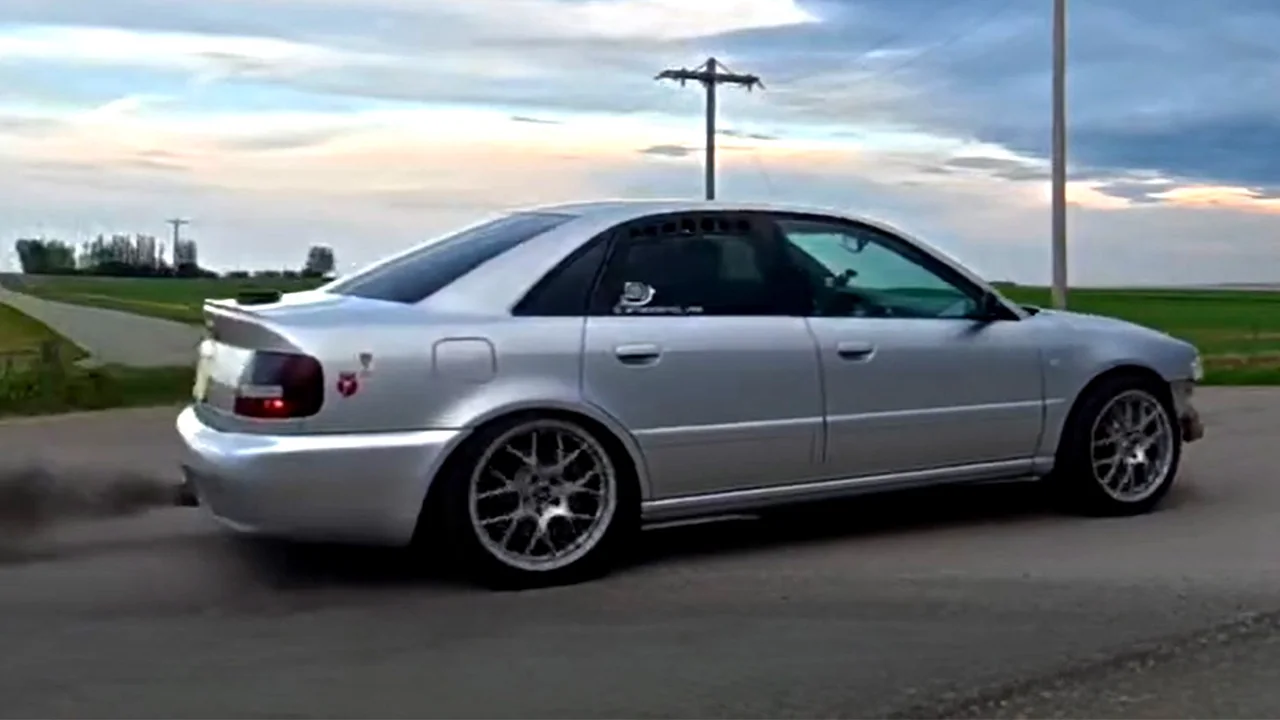 Audi A4's Jet-Boosted VR6 Powers Through Turbo Lag with Turbine