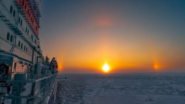 Rare Early-Season Arctic Transit