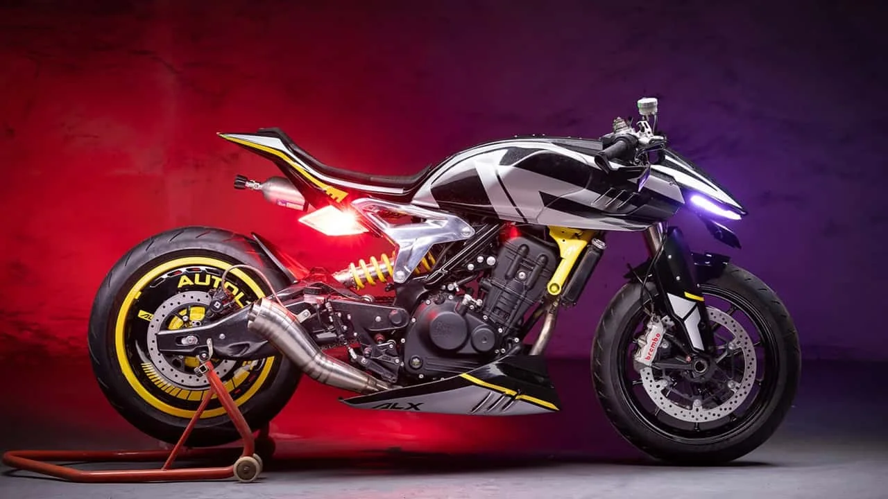 Royal Enfield's Cyberpunk Motorcycle